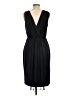 Donna Ricco Solid Black Cocktail Dress Size 10 - photo 2