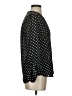 LC Lauren Conrad 100% Polyester Polka Dots Black 3/4 Sleeve Blouse Size S - photo 4