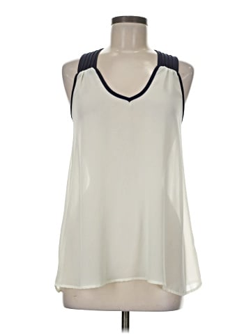 Blue Rain Sleeveless Blouse (view 1)