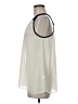 Blue Rain Ivory Sleeveless Blouse Size M - photo 5