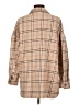 Assorted Brands 100% Polyester Plaid Tan Coat Size L - photo 2