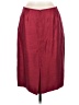 Le Suit Solid Burgundy Formal Skirt Size 8 - photo 2
