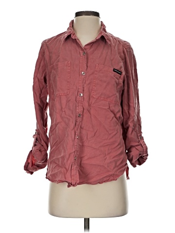 CALVIN KLEIN JEANS Long Sleeve Button-Down Shirt (view 1)