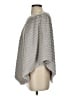 Black Rivet 100% Polyester Gray Poncho Size Sm - Med - photo 5