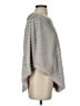 Black Rivet 100% Polyester Gray Poncho Size Sm - Med - photo 4