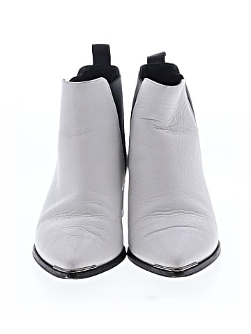 Acne Studios Grained Leather Jensen Booties (view 2)