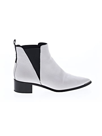 Acne Studios Grained Leather Jensen Booties (view 1)