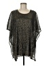 Caroline Rose Black Kimono Size M - photo 1