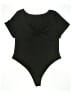 Shein Curve Black Bodysuit Size 20 Plus (4) - photo 1
