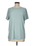 Bobeau Solid Teal Short Sleeve T-Shirt Size M - photo 1