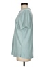 Bobeau Solid Teal Short Sleeve T-Shirt Size M - photo 5