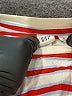 Gap 100% Cotton Stripes White Casual Dress Size M - photo 7