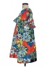 ASOS 100% Polyester Print Blue Casual Dress Size 6 - photo 5