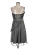 Dessy Collection 100% Polyester Solid Gray Cocktail Dress Size 8 - photo 2