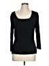 B. Moss Black 3/4 Sleeve T-Shirt Size L - photo 1