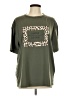 Shein Animal Print Green Short Sleeve T-Shirt Size L - photo 1