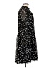 Madewell 100% Polyester Print Black Casual Dress Size M - photo 4