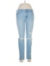 Current/Elliott Stripes Blue Jeans Size 28 waist - photo 1