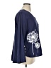 Unbranded Blue 3/4 Sleeve T-Shirt Size 1X - photo 4
