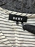DKNY 100% Polyester Ivory Sleeveless Top Size 10 - photo 7