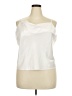 Nine West 100% Polyester White Sleeveless Blouse Size XXL - photo 1