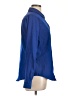 Fred David Blue Long Sleeve Blouse Size L - photo 4