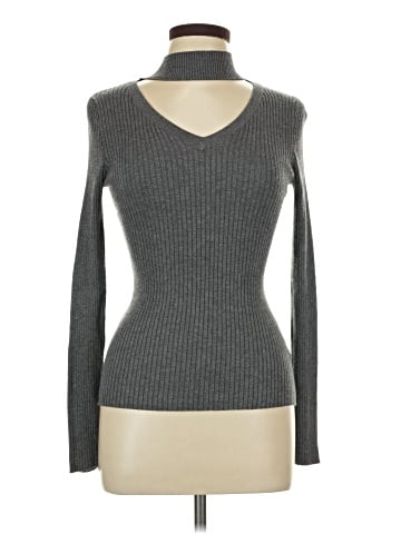 Derek Heart Turtleneck Sweater (view 1)