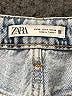 Zara 100% Cotton Hearts Blue Jeans Size 4 - photo 7