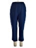 Blair Solid Blue Casual Pants Size 16PS - photo 1
