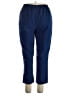 Blair Solid Blue Casual Pants Size 16PS - photo 2