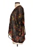 Unbranded Floral Black Kimono Size XL (estimated) - photo 5