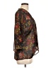 Unbranded Floral Black Kimono Size XL (estimated) - photo 4