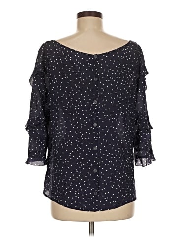 Maeve 3/4 Sleeve Silk Top (view 2)