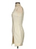 Bebe Solid Ivory Cocktail Dress Size 2 (petite) - photo 5