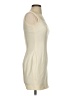 Bebe Solid Ivory Cocktail Dress Size 2 (petite) - photo 4