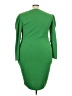 Ashley Stewart 100% Polyester Solid Green Cocktail Dress Size 22 - 24 Plus - photo 2