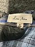 Love Notes Plaid Blue Long Sleeve Blouse Size S - photo 7