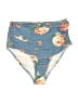 Unbranded Floral Blue Swimsuit Bottoms Size P (estimated, petite) - photo 1