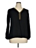 Nouvida Black Long Sleeve Blouse Size XL (estimated) - photo 1