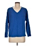AVALIN 100% Cotton Solid Blue Pullover Sweater One size - photo 1