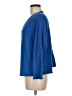 AVALIN 100% Cotton Solid Blue Pullover Sweater One size - photo 5