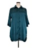 Ekouaer 100% Polyester Teal 3/4 Sleeve Blouse Size XXL - photo 1