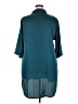 Ekouaer 100% Polyester Teal 3/4 Sleeve Blouse Size XXL - photo 2