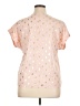 Shein 100% Polyester Pink Short Sleeve Blouse Size XL - photo 2