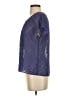 Ann Taylor LOFT Outlet 100% Polyester Blue Short Sleeve Blouse Size S - photo 5