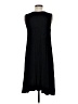 T.J. Maxx Solid Black Casual Dress Size M (estimated) - photo 2