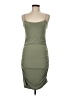Leith Solid Green Cocktail Dress Size M - photo 1