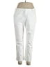 Garnet Hill Solid White Casual Pants Size 14 - photo 1