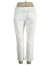 Garnet Hill Solid White Casual Pants Size 14 - photo 2