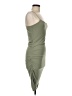 Leith Solid Green Cocktail Dress Size M - photo 4